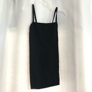 Hollister black ribbed tank